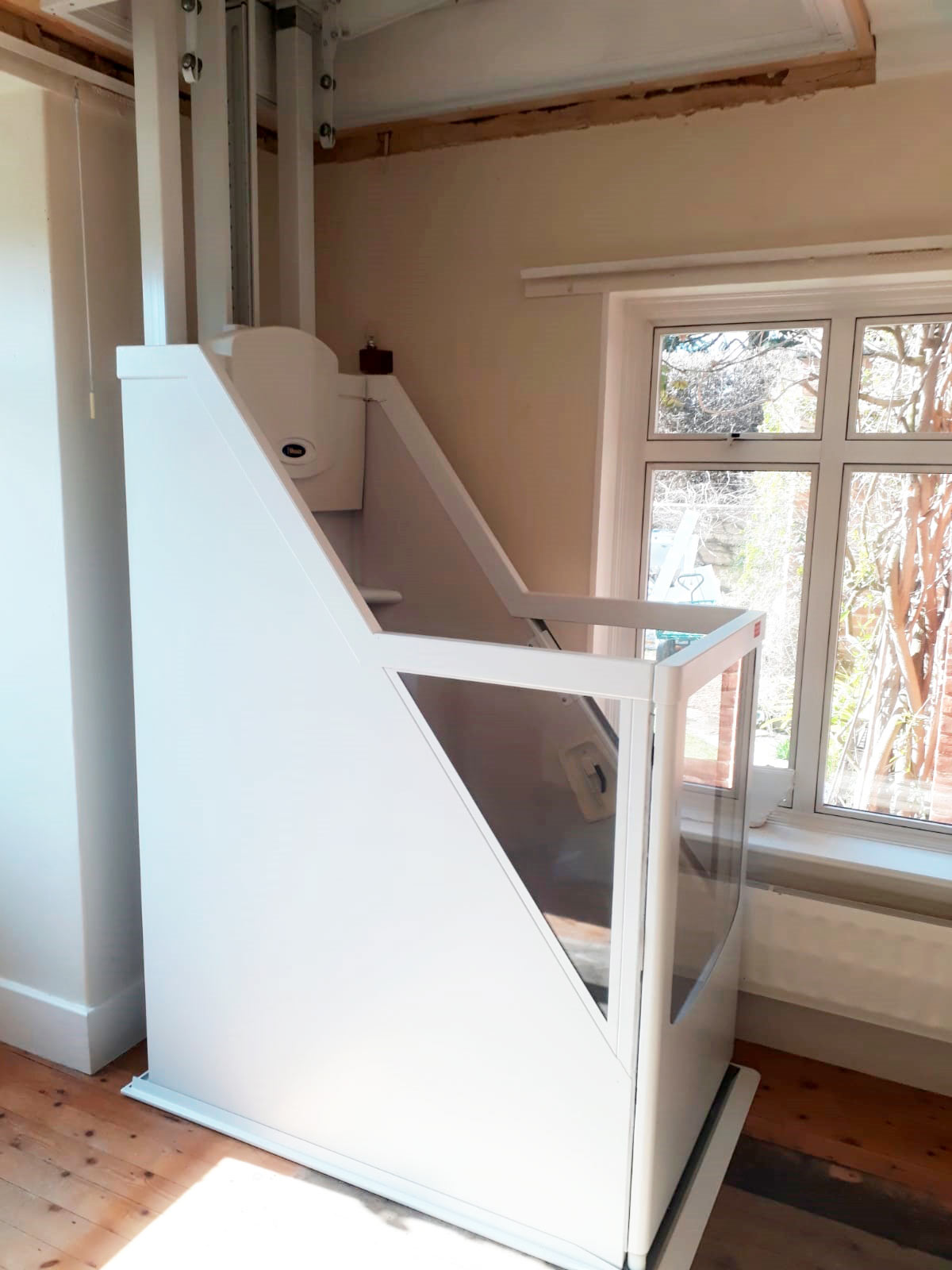 Through Floor Mobility Lift Installation