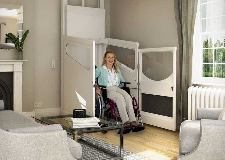 Through Floor Mobility Lift