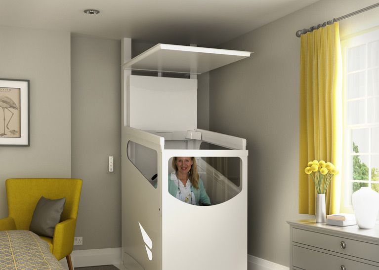 Through Floor Mobility Lift