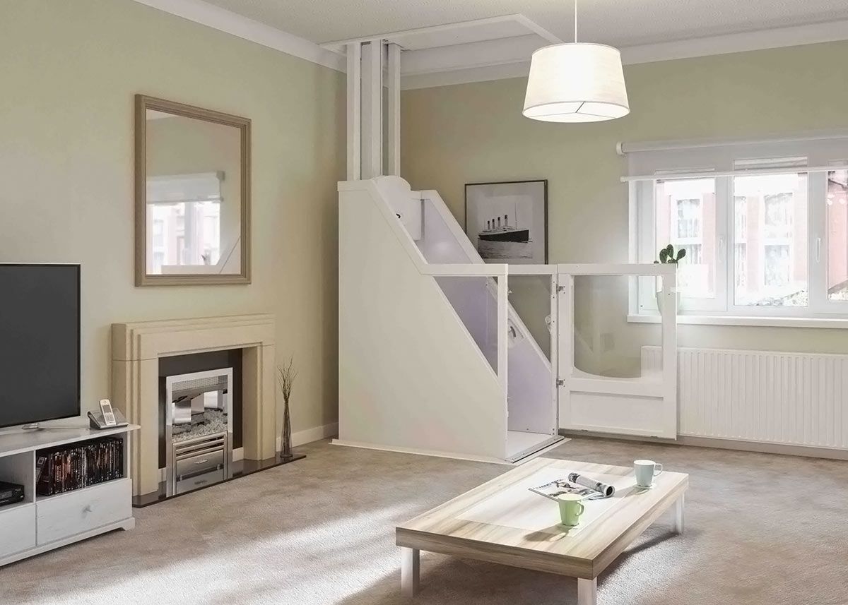 Through Floor Mobility Lift